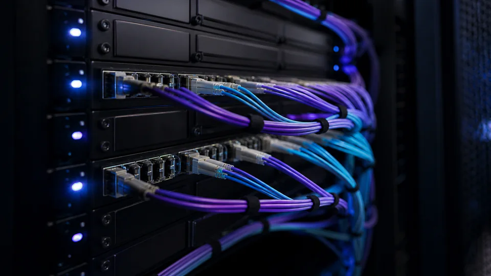 Data platform pipeline workspace with servers, integrations, and abstract flow maps